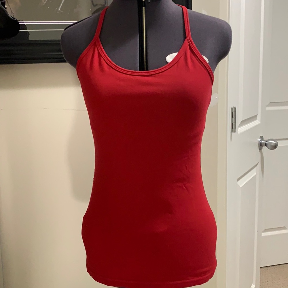 lululemon athletica Red Tank Top